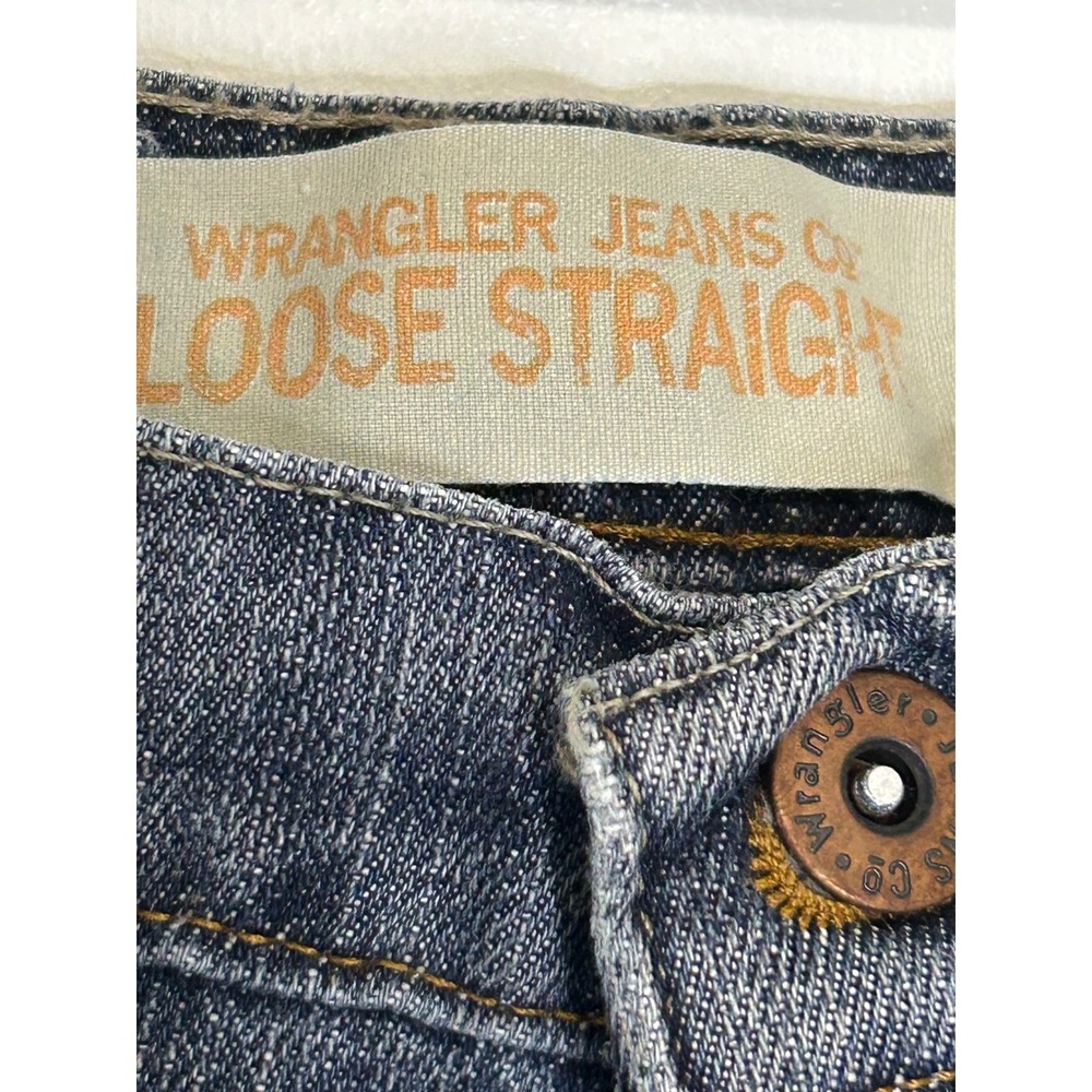 Wrangler Jeans Co Loose Straight Fit 38x30 Denim Pants Blue‎ Menswear - Picture 3 of 5